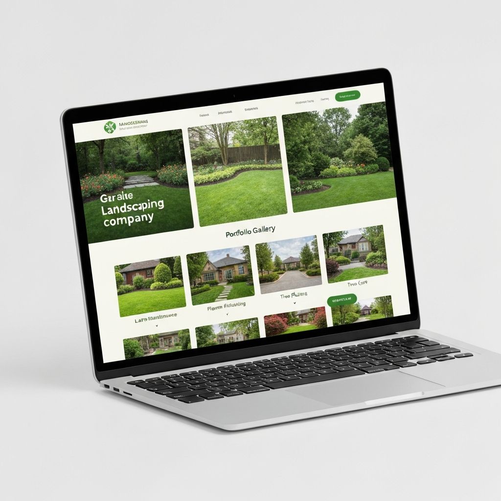 Landscaping Website